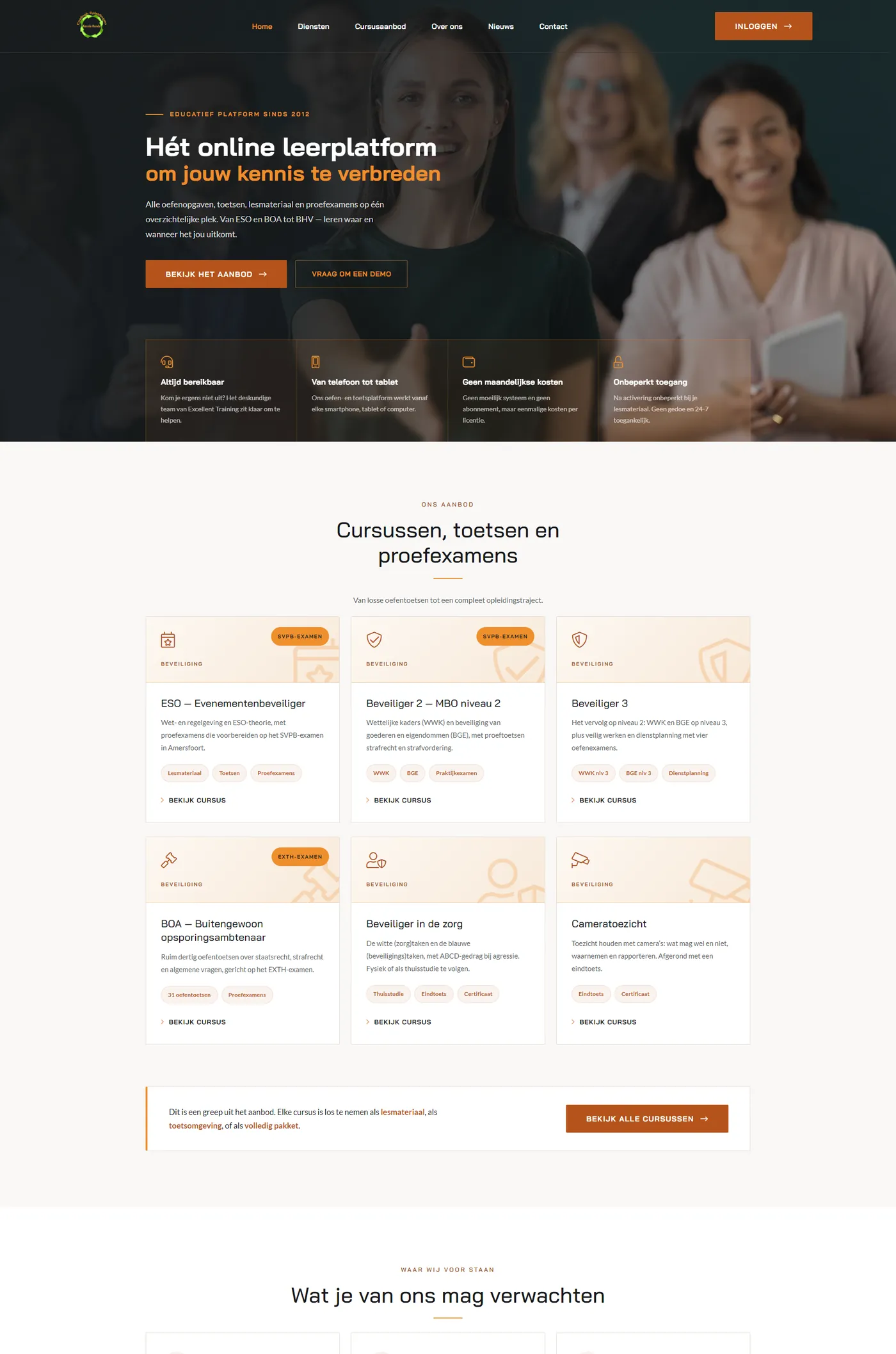 Kennis-Kunde — website preview
