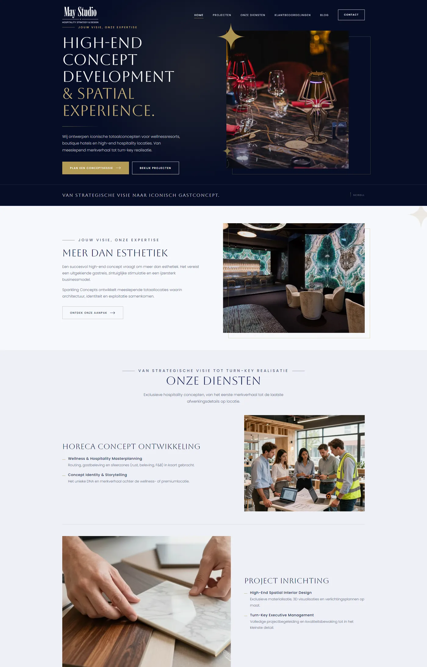 May Studio — website preview